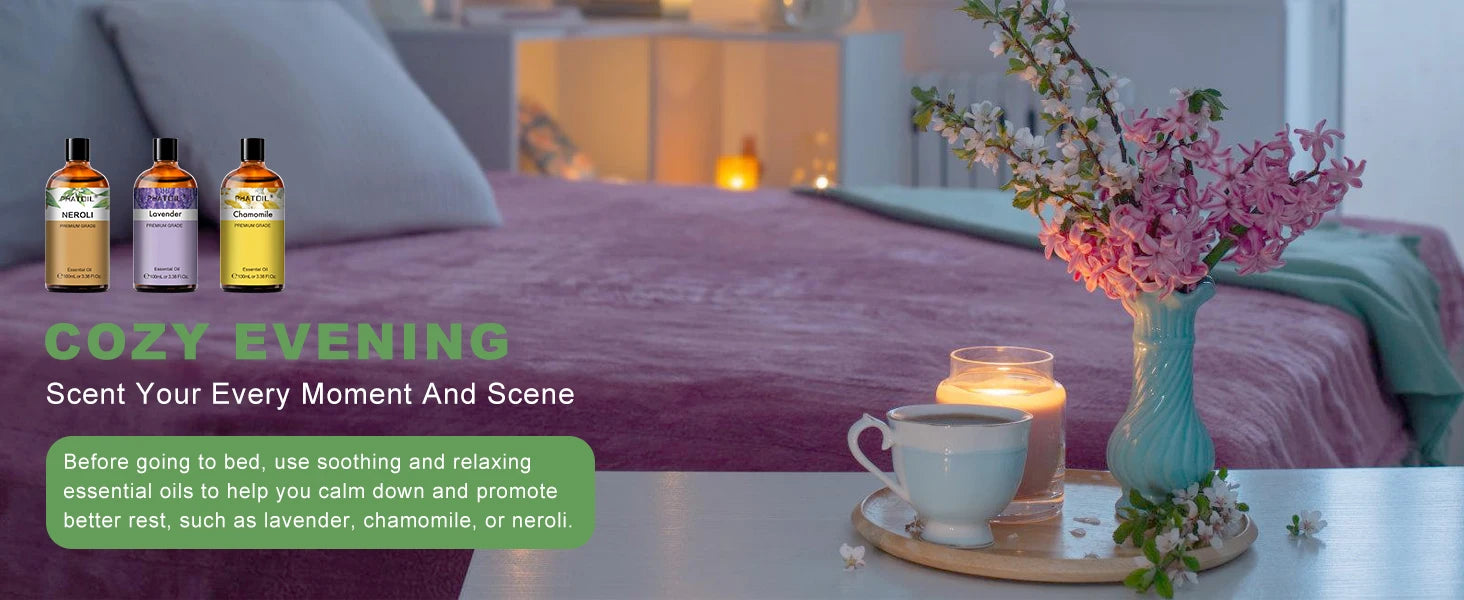 PHATOIL 100ml Essential Oil – Natural Plant Aromatherapy Fragrance